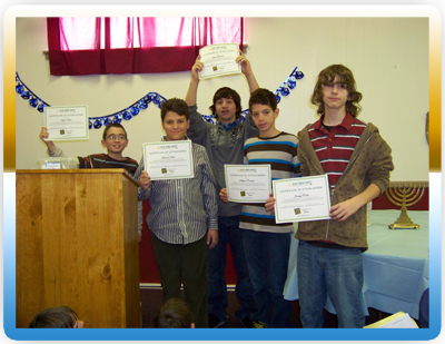 Graduates Accepting Awards